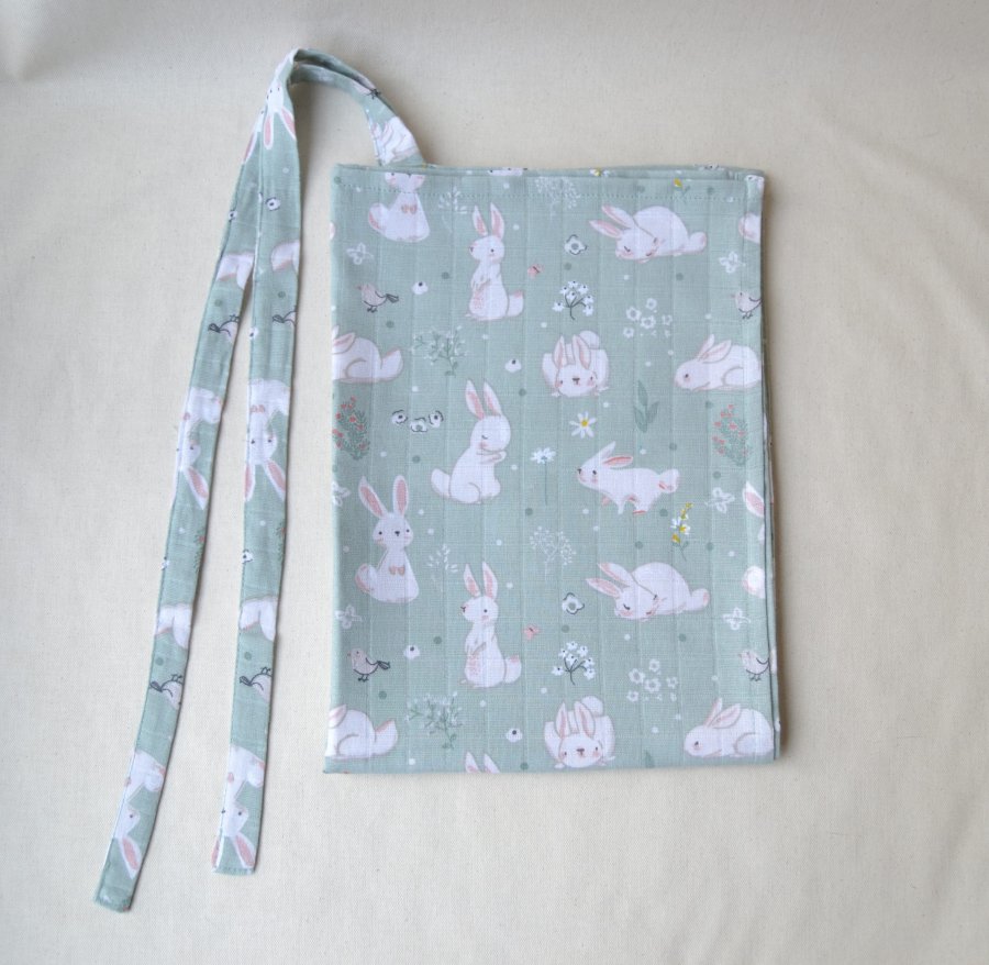 Mint Bunny Emzirme Örtüsü